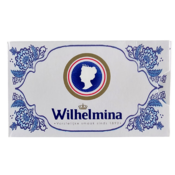 Typisch Hollands Wilhelmina Pepermunt in Delfts blauw schuifdoosje