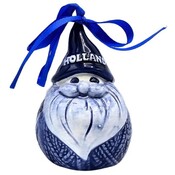 Typisch Hollands Weihnachtsschmuck Weihnachtsmann Strickpullover Delfter Blau