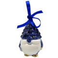 Typisch Hollands Christmas ornament Christmas troll Delft blue with gold