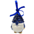 Typisch Hollands Christmas ornament Christmas troll Delft blue with gold