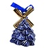 Typisch Hollands Kerstornament kerstboom met gouden wiek Delfts-blauw