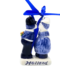 Matix Set of 4 Delft blue Christmas tree ornaments