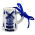 Typisch Hollands Set of 4 Delft blue Christmas tree hangers