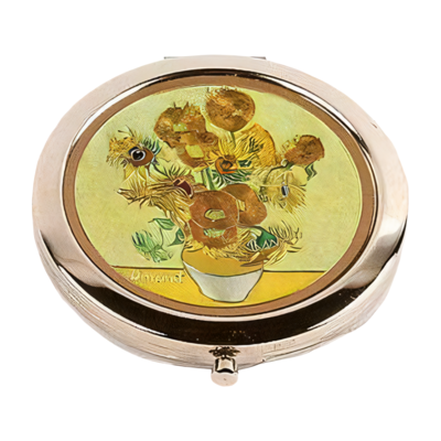 Matix Spiegeldoos Holland- Zonnebloemen - van Gogh