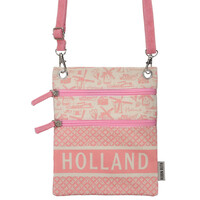 Robin Ruth Fashion Neck bag - Passport bag -Holland - Windmills