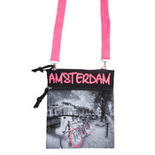 Robin Ruth Fashion Nektas - Paspoorttas -Amsterdam-Fuchsia