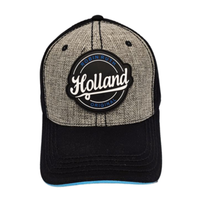 Robin Ruth Fashion Cap Holland Zwart - Grijs (met ronde patch)