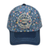 Robin Ruth Women's cap Holland floral pattern (blue)