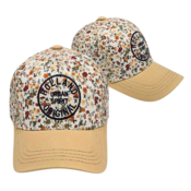 Robin Ruth Women's cap Holland floral pattern (beige)