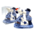 Typisch Hollands Kissing couple love Holland Delft blue - 10 cm in gift box