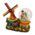 TTD Gifts Snow globe - mill - with Kissing Couple Holland