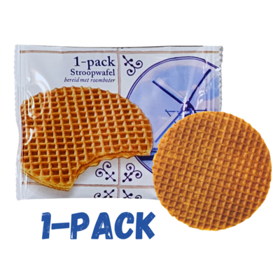 Typisch Hollands Stroopwafel einzeln verpackt