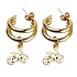Typisch Hollands Earrings with charm - bicycles