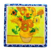 Heinen Delftware Magneet - Tegeltje - Vincent van Gogh