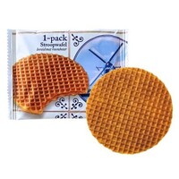 Typisch Hollands Stroopwafel per stuk verpakt