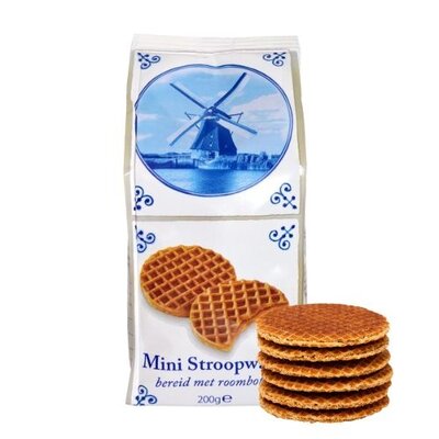 Stroopwafels (Typisch Hollands) Mini-Stroopwafels – Typische niederländische Köstlichkeiten