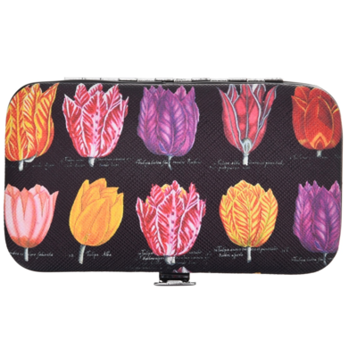 Typisch Hollands Manicure set Tulips - Black - classic