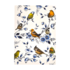 Typisch Hollands Doppelte Grußkarte - Delfter Blau - Waldvögel