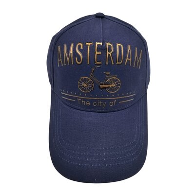 Robin Ruth Fashion Sporty Cap - Amsterdam (bicycle) Blue