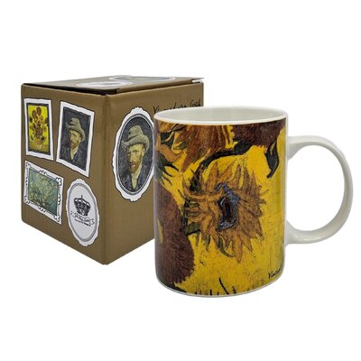 Typisch Hollands Becher - Vincent van Gogh - Sonnenblumen
