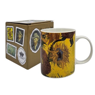 Typisch Hollands Tasse – Vincent van Gogh – Sonnenblumen