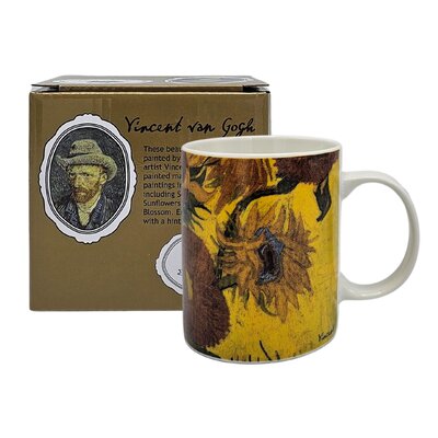 Typisch Hollands Becher - Vincent van Gogh - Sonnenblumen