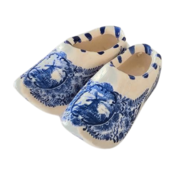 Typisch Hollands Delft blue ceramics - Magnetic clogs