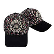 Robin Ruth Women's cap Amsterdam floral pattern - dark