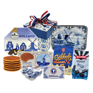 typisch-hollands-geschenkpakket Holland POP-UP gift box - Dutch delicacies - XL