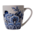 Typisch Hollands Luxuriöse kleine Tasse – Delfter Blau – Blumenmuster