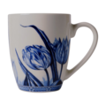 Typisch Hollands Luxe -grote - mok - Delfts blauw - Tulpen