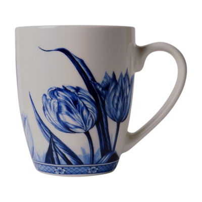 Typisch Hollands Luxury - large - mug - Delft blue - Tulips