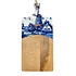Ter Steege souvenirs Käsebrett groß, Mill Horse blau, 35 x 16 cm
