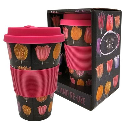 Typisch Hollands Coffee to Go Becher - Tulpen