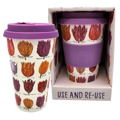 Typisch Hollands Coffee to Go Becher - Tulpen