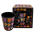 Memoriez Espresso mug with spoon in gift boxes - Tulips - Black