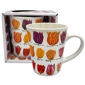 Typisch Hollands Large Holland mug - in gift box - Tulips - White