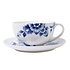 Heinen Delftware Cup and saucer Delft blue - Porcelain - Peacock