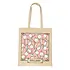 Typisch Hollands Bag cotton tulips Holland white-pink