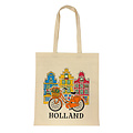 Typisch Hollands Tasche Baumwolle Happy Houses Holland