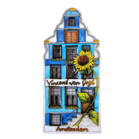 Typisch Hollands Magnet facade house - Vincent van Gogh - Sunflowers