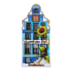 Typisch Hollands Haus mit magnetischer Fassade – Vincent van Gogh – Sonnenblumen