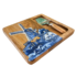 Ter Steege souvenirs Cheese board with cheese slicer - Holland Wood-Epoxy