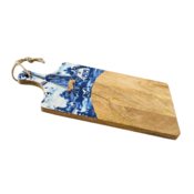 Ter Steege souvenirs Cheese board large mill horse blue 35x16cm