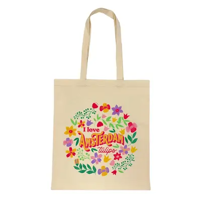 Matix Baumwolltasche I Love Amsterdam - Tulpen