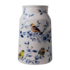 Heinen Delftware Stylish vase 30 cm - Milk can - Forest birds - Blue