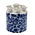 Heinen Delftware Delft blue tulip vase straight - Floral motif (cylinder)