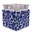 Heinen Delftware Delft blue tulip vase straight - Floral motif (square)