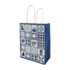 Typisch Hollands Geschenktüte aus Delfterblauem Papier – Mittel