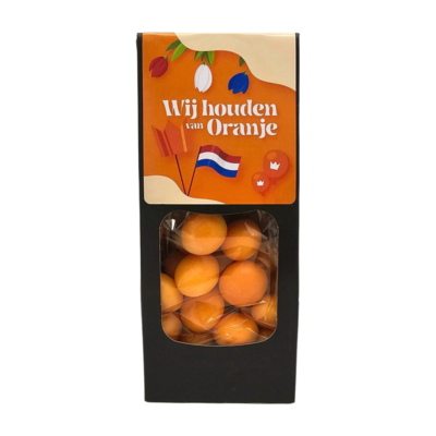 Typisch Hollands Dutch sweets - Orange box - Orange butter balls